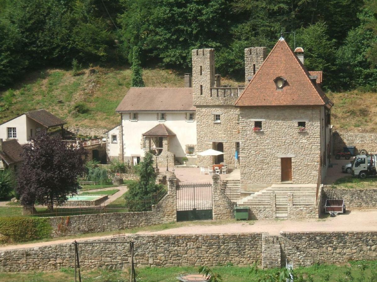 Вилла Domaine Du Bas De Chene Saint-Sernin-du-Bois Экстерьер фото